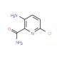 6-Chloro-3-aminopyridine-2-carboxamide (CAS 175358-01-7) - chemical structure image