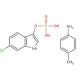 6-Chloro-3-indoxyl phosphate, p-toluidine salt (CAS 159954-33-3) - chemical structure image