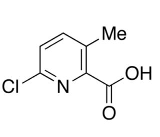 6-Chloro-3-methylpyridine-2-carboxylic Acid (CAS 1201924-32-4) - chemical structure image
