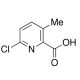 6-Chloro-3-methylpyridine-2-carboxylic Acid (CAS 1201924-32-4) - chemical structure image