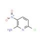 6-chloro-3-nitropyridin-2-amine (CAS 136901-10-5) - chemical structure image