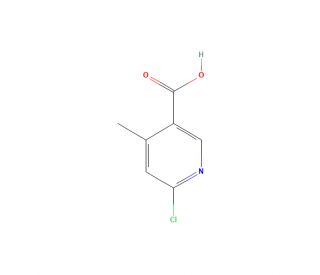 6-Chloro-4-methylnicotinic acid (CAS 503555-50-8) - chemical structure image