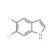 6-Chloro-5-fluoroindole (CAS 122509-72-2) - chemical structure image