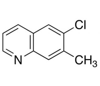 6-Chloro-7-methylquinoline (CAS 86984-27-2) - chemical structure image