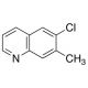 6-Chloro-7-methylquinoline (CAS 86984-27-2) - chemical structure image