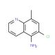 6-chloro-8-methylquinolin-5-amine - chemical structure image