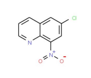 6-chloro-8-nitroquinoline (CAS 68527-66-2) - chemical structure image