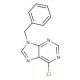 6-Chloro-9-benzylpurine (CAS 1928-76-3) - chemical structure image