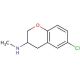 (6-Chloro-chroman-3-yl)methylamine (CAS 885271-38-5) - chemical structure image