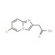 (6-Chloro-imidazo[1,2-a]pyridin-2-yl)acetic acid (CAS 59128-13-1) - chemical structure image
