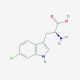 6-Chloro L-Tryptophan (CAS 33468-35-8) - chemical structure image