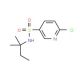 6-chloro-N-(2-methylbutan-2-yl)pyridine-3-sulfonamide - chemical structure image