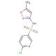 6-chloro-N-(5-methylisoxazol-3-yl)pyridine-3-sulfonamide - chemical structure image