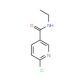 6-chloro-N-ethylpyridine-3-carboxamide 的分子结构, CAS编号: 54864-84-5 6-chloro-N-ethylpyridine-3-carboxamide (CAS 54864-84-5) - chemical structure image