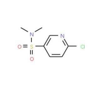 6-chloro-N,N-dimethylpyridine-3-sulfonamide - chemical structure image