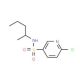 6-chloro-N-(pentan-2-yl)pyridine-3-sulfonamide - chemical structure image