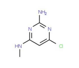 6-chloro-N~4~-methylpyrimidine-2,4-diamine - chemical structure image