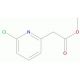 (6-Chloro-pyridin-2-yl)-acetic acid methyl ester (CAS 161807-18-7) - chemical structure image