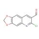 6-Chloro[1,3]dioxolo[4,5-g]quinoline-7-carboxaldehyde (CAS 332382-81-7) - chemical structure image