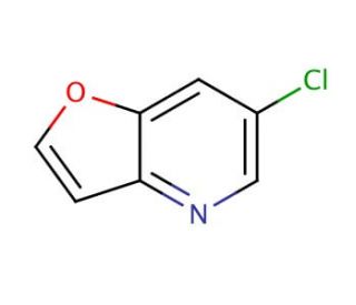 6-Chlorofuro[3,2-b]pyridine (CAS 1142192-61-7) - chemical structure image