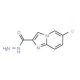 6-Chloroimidazo[1,2-a]pyridine-2-carbohydrazide (CAS 119448-28-1) - chemical structure image