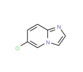 6-Chloroimidazo[1,2-a]pyridine (CAS 6188-25-6) - chemical structure image