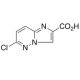 6-Chloroimidazo[1,2-b]pyridazine-2-carboxylic Acid (CAS 14714-24-0) - chemical structure image