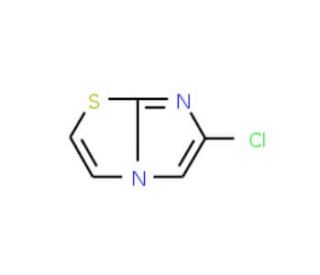 6-Chloroimidazo[2,1-b]thiazole (CAS 23576-81-0) - chemical structure image