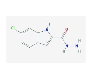 6-Chloroindole-2-carbohydrazide - chemical structure image