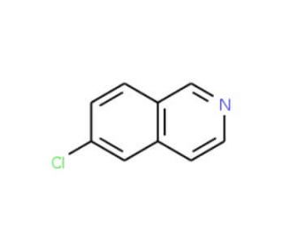6-Chloroisoquinoline (CAS 62882-02-4) - chemical structure image