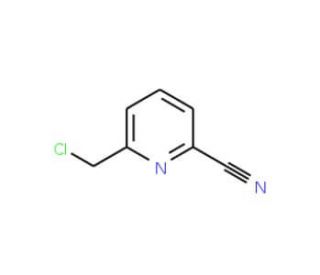 6-Chloromethyl-2-cyanopyridine (CAS 135450-23-6) - chemical structure image