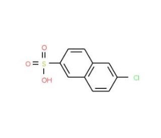 6-Chloronaphthalene-2-sulfonic acid (CAS 102878-14-8) - chemical structure image