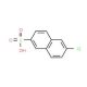 6-Chloronaphthalene-2-sulfonic acid (CAS 102878-14-8) - chemical structure image
