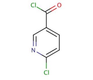 6-Chloronicotinoyl chloride (CAS 66608-11-5) - chemical structure image