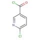 6-Chloronicotinoyl chloride (CAS 66608-11-5) - chemical structure image