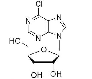 6-Chloropurine riboside (CAS 5399-87-1) - chemical structure image