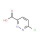 6-Chloropyridazine-3-carboxylic acid (CAS 5096-73-1) - chemical structure image