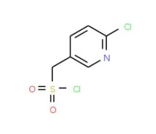(6-chloropyridin-3-yl)methanesulfonyl chloride - chemical structure image