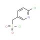 (6-chloropyridin-3-yl)methanesulfonyl chloride - chemical structure image