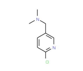 [(6-chloropyridin-3-yl)methyl]dimethylamine (CAS 221146-31-2) - chemical structure image