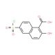 6-Chlorosulfonyl-2-hydroxy-naphthalene-1-carboxylic acid - chemical structure image