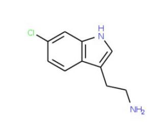 6-Chlorotryptamine (CAS 3670-19-7) - chemical structure image