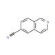6-Cyanoisoquinoline (CAS 106778-42-1) - chemical structure image
