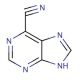 6-Cyanopurine (CAS 2036-13-7) - chemical structure image