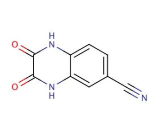 6-Cyanoquinoxaline-2,3-dione (CAS 61875-40-9) - chemical structure image