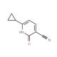 6-Cyclopropyl-2-oxo-1,2-dihydro-3-pyridinecarbonitrile - chemical structure image