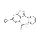 6-cyclopropyl-3-phenylisoxazolo[5,4-b]pyridine-4-carboxylic acid - chemical structure image