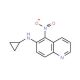 6-(Cyclopropylamino)-5-nitroquinoline (CAS 1150164-23-0) - chemical structure image