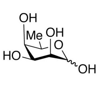 6-Deoxy-D-talose (CAS 64364-07-4) - chemical structure image