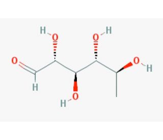 6-Deoxy-L-talose (CAS 7658-10-8) - chemical structure image
